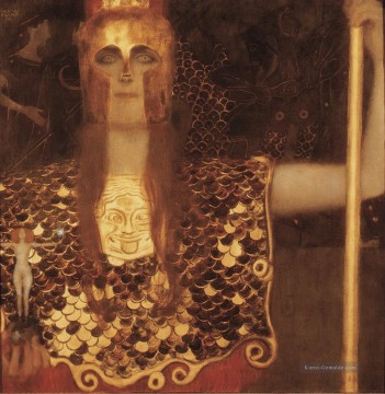 Minerva oder Pallas Athene Gustav Klimt Ölgemälde